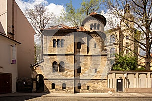 The Ceremonial Hall nearby the Old-New Synagogue is the oldest active synagogue in Europe, completed in 1270
