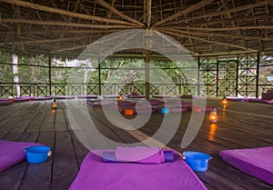 Ceremonial hut for Ayahuasca photo