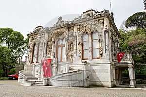 Ceremonial Kiosk of Ihlamur Pavilions. Besiktas, Istanbul, Turkey.