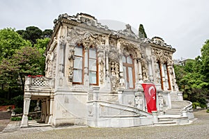 Ceremonial Kiosk of Ihlamur Pavilions. Besiktas, Istanbul, Turkey.