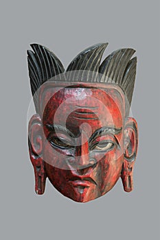 Ceremonial mask from South America