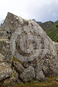 Ceremonial Stone at Machu Picchu   835206