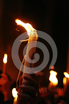 Ceremony of Holy Fire miracle