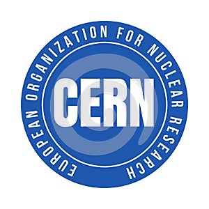 CERN European organization for nuclear research symbol icon photo