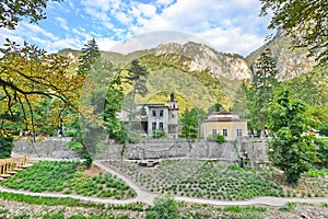 The Cerna Riverbank after development in Herculane Baths.