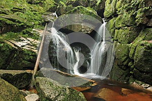 Cerny potok in Jizera Mountains