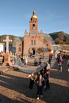 Church in Cerocahui, Mexico