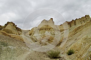 Cerro Alcazar rock formations in Argentina