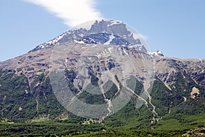 Cerro Castillo rocky peak, Chile