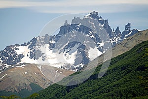 Cerro Castillo rocky peak, Chile