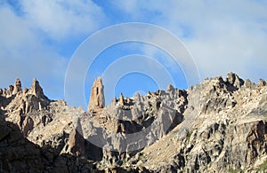 Cerro Catedral mountain peak photo