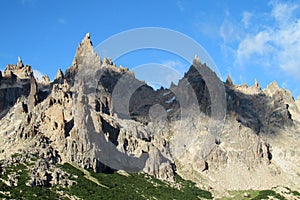 Cerro Catedral rocky peak