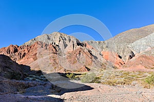 Cerro de los Siete Colores, Purnamarca, Argentina photo