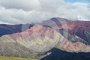 Cerro de siete colores in Argentina