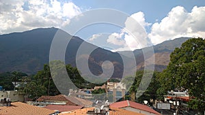 Cerro el Ávila Caracas Venezuela seen from Urbanización Horizonte