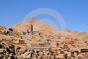 Cerro Rico mines in Bolivia photo