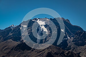 Cerro Tolosa Mountain in Cordillera de Los Andes - Mendoza Province, Argentina
