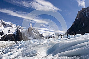 Cerro-torre glacier