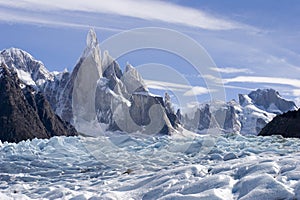 Cerro-torre glacier