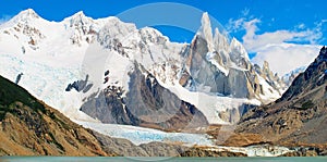 Cerro Torre mountain in Patagonia, Argentina