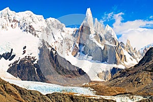 Cerro Torre in Patagonia, Argentina.