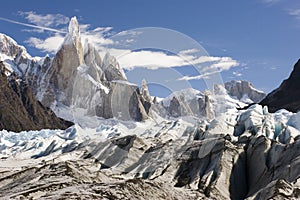 Cerro-Torre's glacier photo