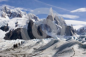Cerro-Torre's glacier photo
