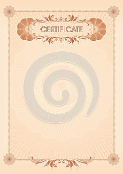 Certificate blank09