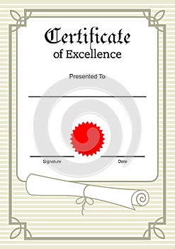 Certificate Border