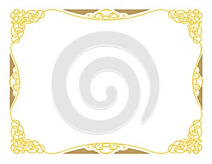 Certificate Design A3 Ornamental