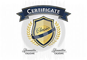 Clasico is written across the shield, emphasizing a classic or