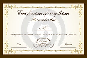 Certificate Template