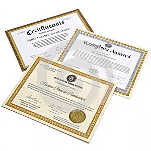 Certificates