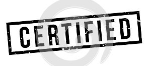 Certified Banner Stamp. Eps 10 Vector