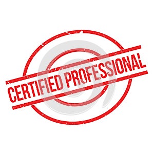 Certified Professional rubber stamp