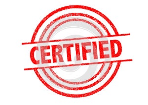 CERTIFIED Rubber Stamp