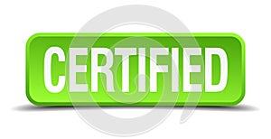 certified button