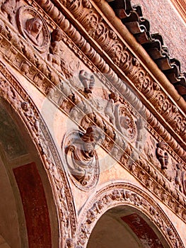 Certosa di Pavia, decorations