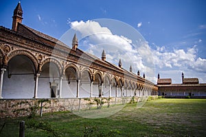 Certosa di Pavia, grand cloister