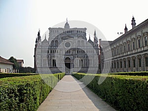 The Certosa di Pavia is a monastery