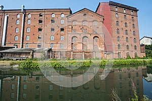 Certosa di Pavia, old factory