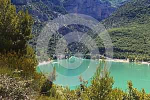 The Cerulean Blue Lac Sainte Croix Du Verdon