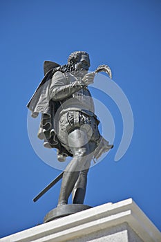 Cervantes statue