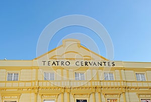 Cervantes theater, Malaga, Spain