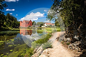 The Cervena (Red) Lhota Chateau