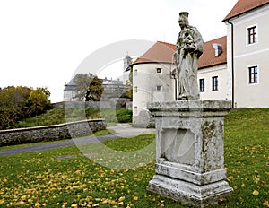 The Cerveny Kamen castle in Slovakia