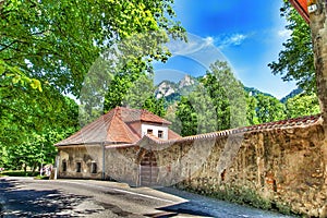 Cerveny Klastor in Slovakia near Polish border