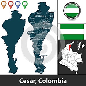 Cesar Department, Colombia