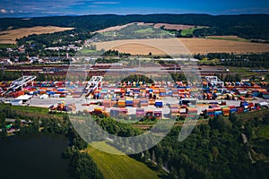 Ceska Trebova is the 3rd largest container transport terminal in the Czech Republic