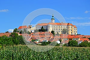 Cesko, Czech, Mikulov, Austria, the border, vignette, castle, architecture, travel, traveling